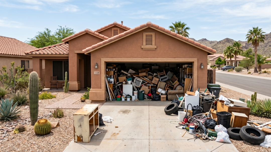 Junk removal service in Tempe, AZ